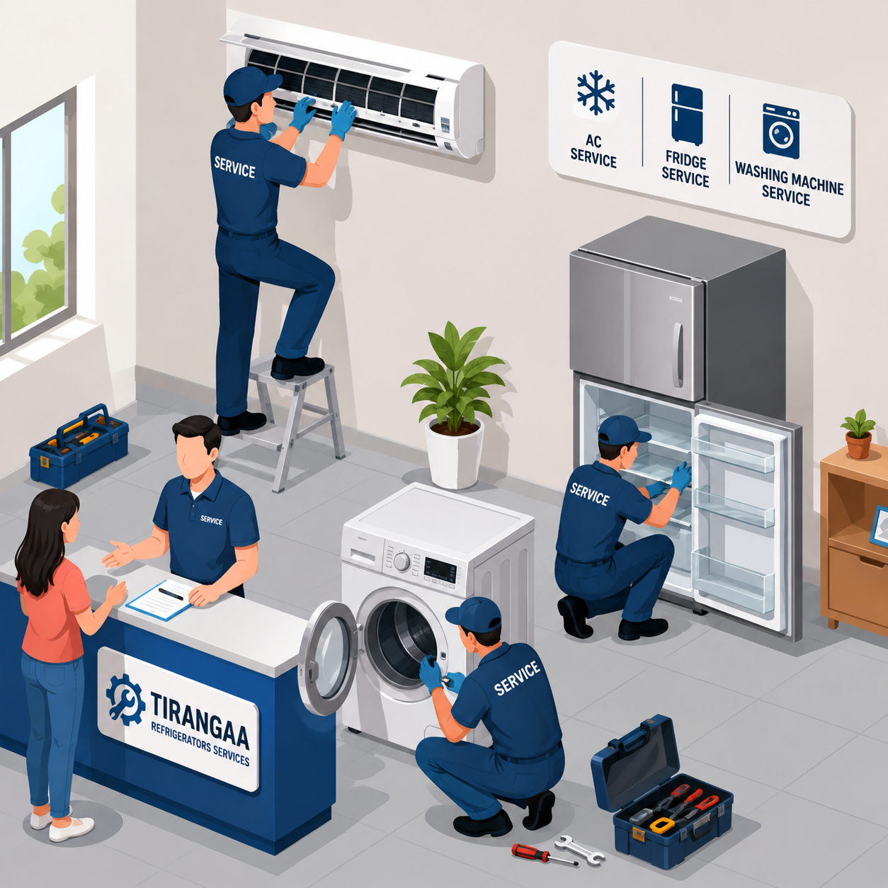 Tirangaa Refrigerator Services